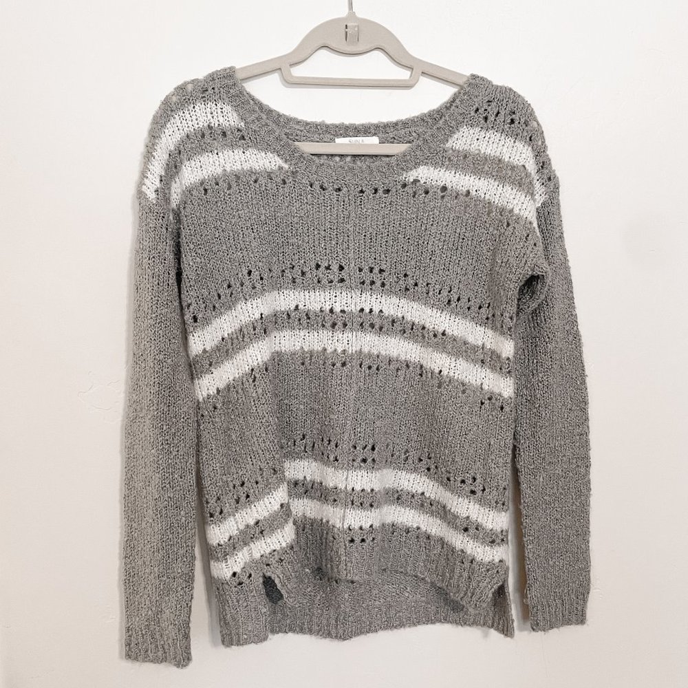 Nordstrom - Teal and White Sweater - S